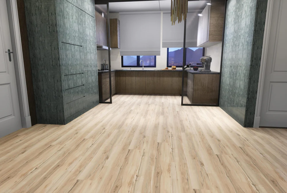 Ultra Adisa Sandstorm luxury vinyl plank color detail