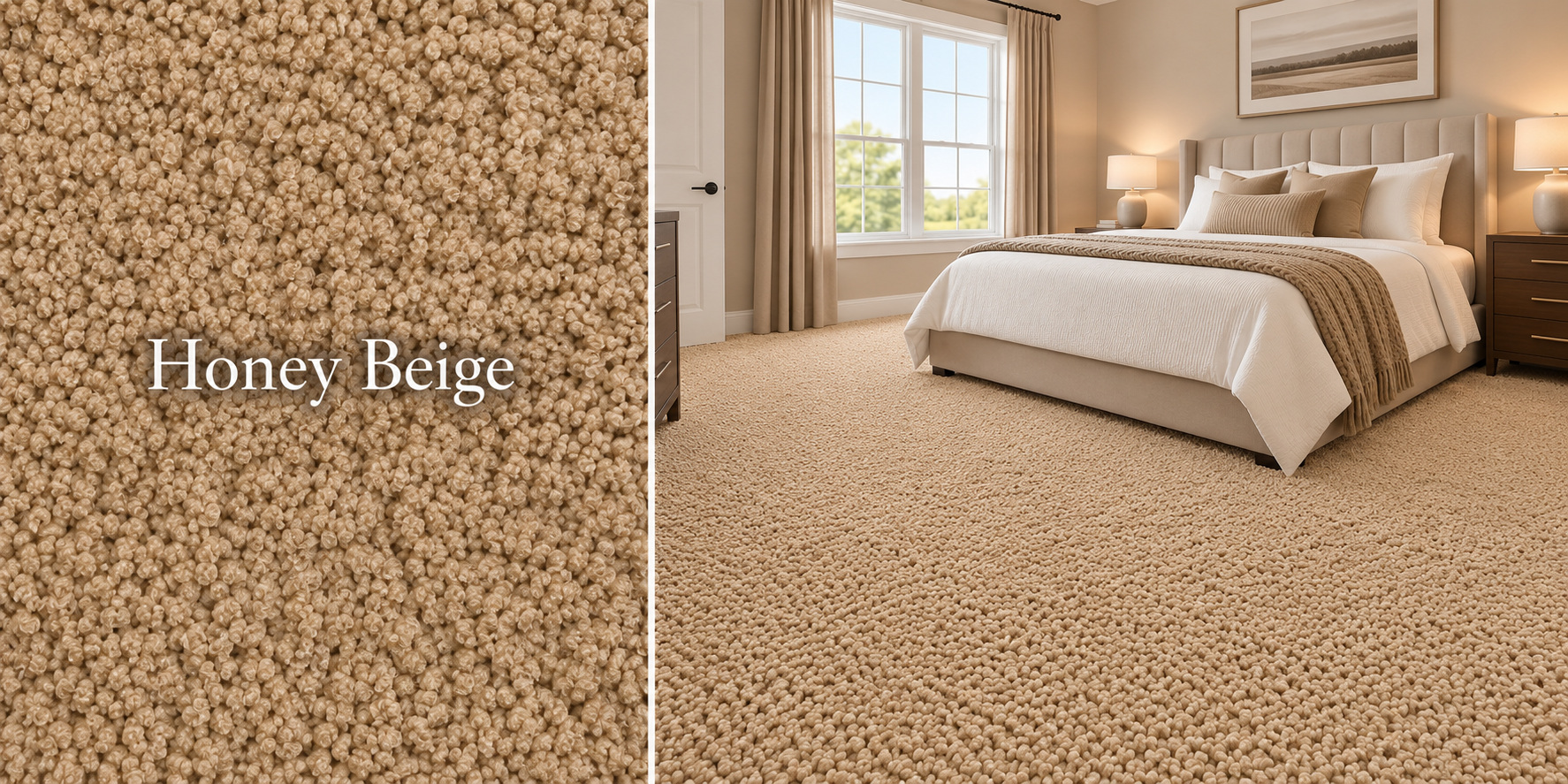DreamWeaver SP250 Honey Beige carpet color detail