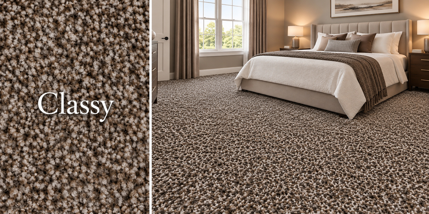 Elegant Classy carpet color detail