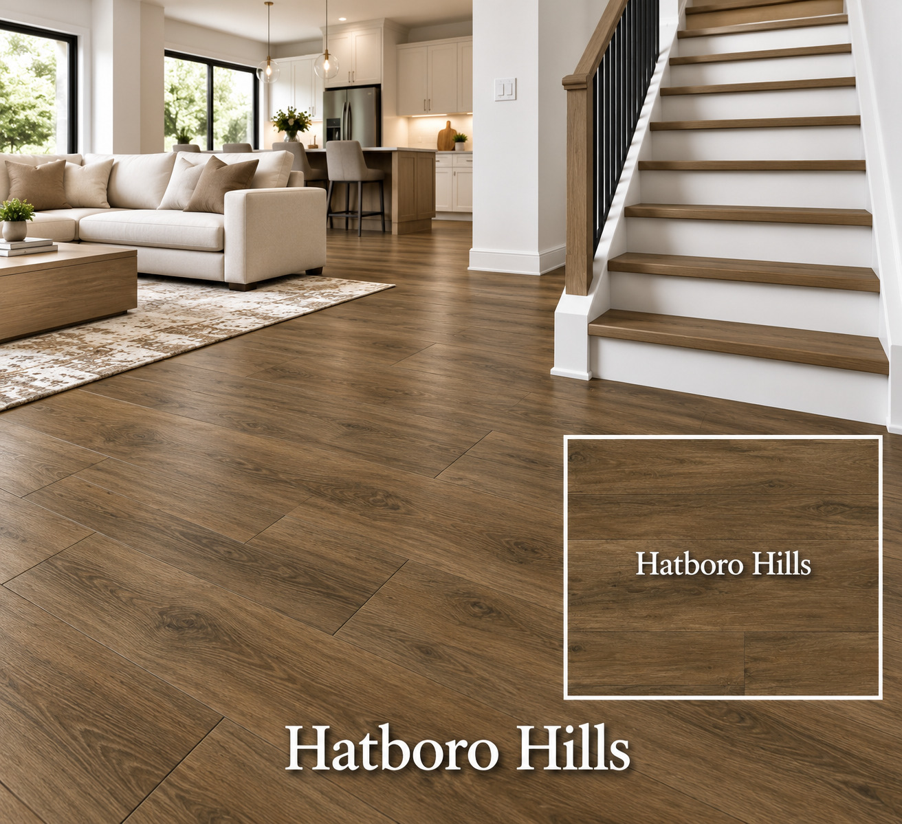 MSI Laurel Reserve Hatboro Hills luxury vinyl plank color detail