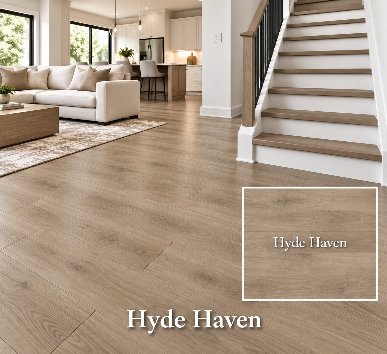 MSI Laurel Reserve Hyde Haven luxury vinyl plank color detail