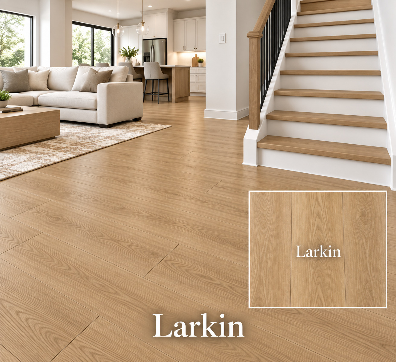 MSI Laurel Reserve Larkin luxury vinyl plank color detail